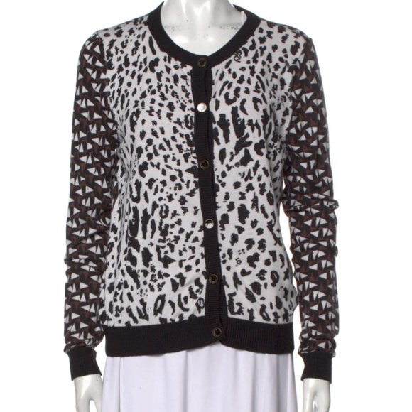 Duro Olowu Animal Print Cardigan - Picture 1 of 5
